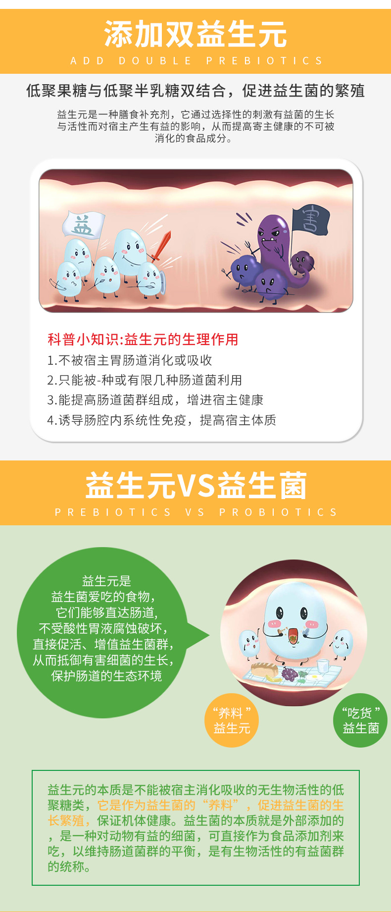 定制复合益生元（液）儿童成人肠道调节益生菌OEM/ODM代加工保健