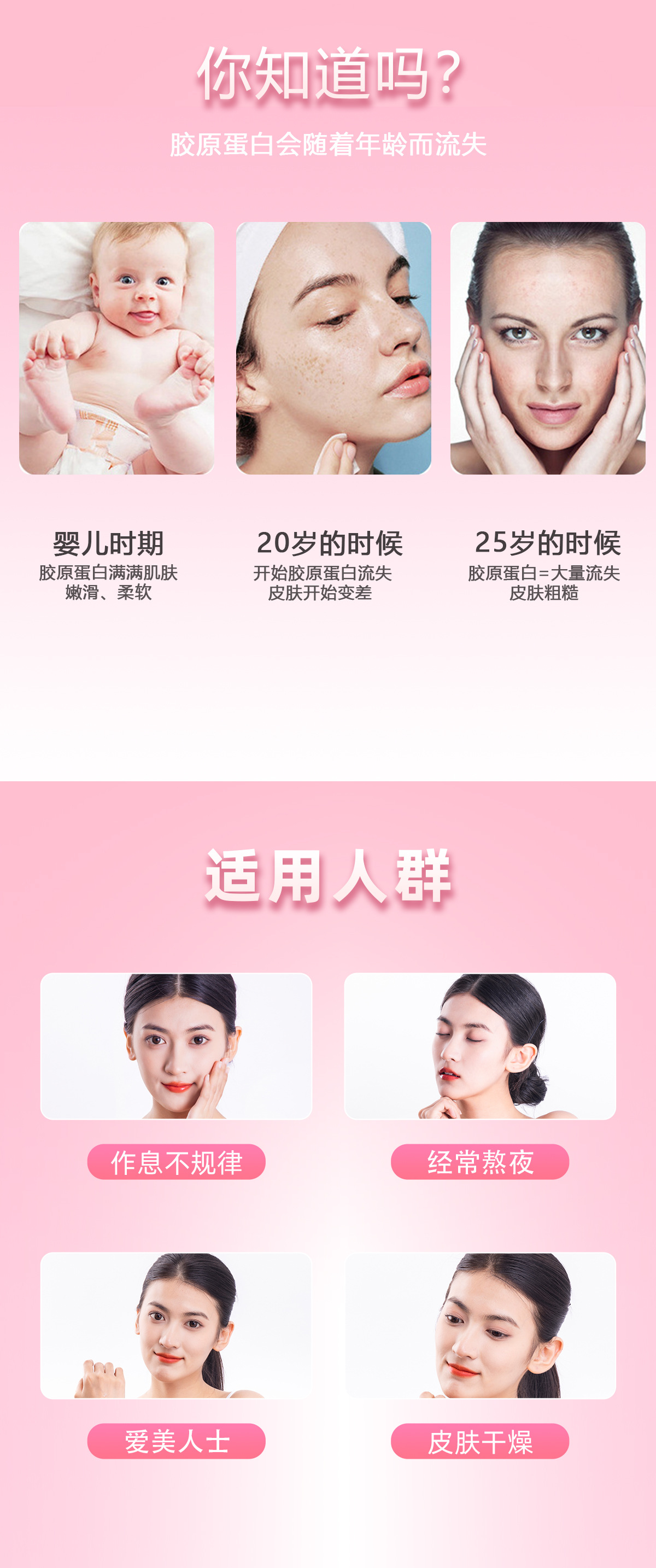 贴牌定制燕窝胶原蛋白肽饮品女性美容焕活肌肤OEM/ODM代加工服务