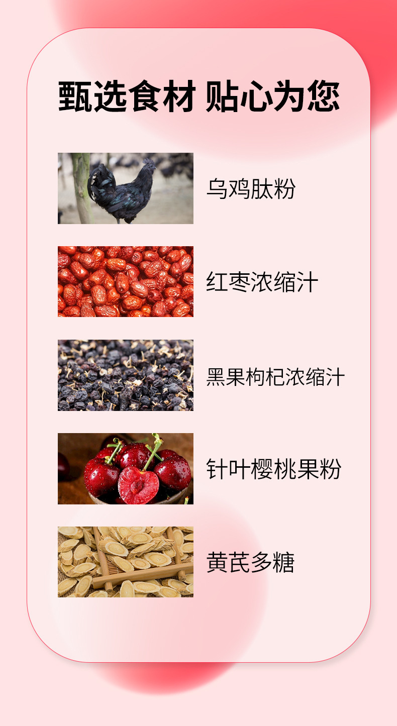 工厂定制红枣血红素富铁软糖 Q弹小熊维生素补铁凝胶糖果OEM代工