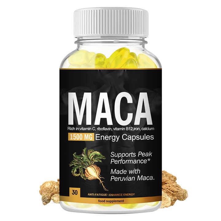 工厂定制外贸玛咖软糖MACA Gummies 提臀能量小熊软糖60粒代加工