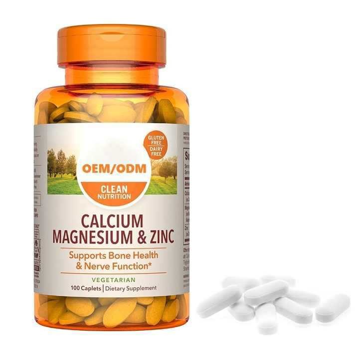 厂家定制碳酸钙软骨素片酪蛋白磷酸肽胶囊Calcium magnesium zinc