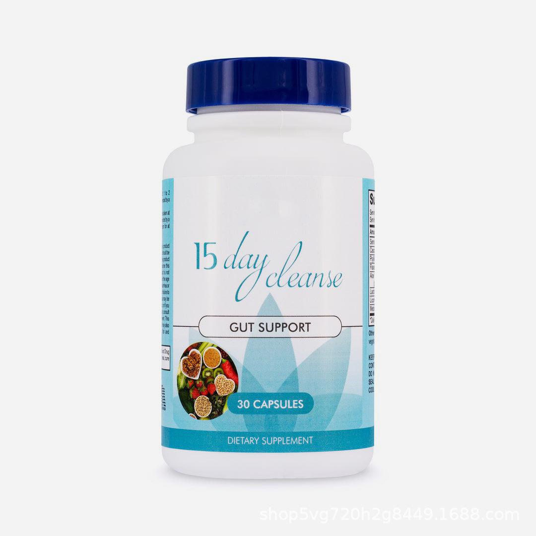 跨境代工清洁胶囊 15 Day CLEANSE CAPSULES