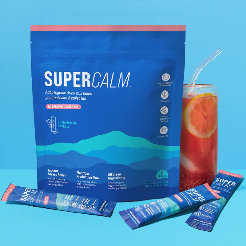 跨境代工 Supercalm Powdered Drink超级莓粉胶囊粉末加工定制