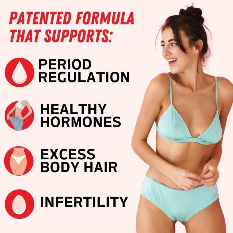 跨境代工肌醇复合维生素胶囊 PCOS Multivitamin Capsules